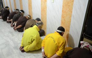 Photo publiée vendredi 29 juin 2018 de condamnés à la peine capitale attendant leur exécution dans une prison irakienne. AFP/Ministère de la justice irakien